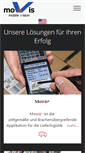 Mobile Screenshot of movis-gmbh.de